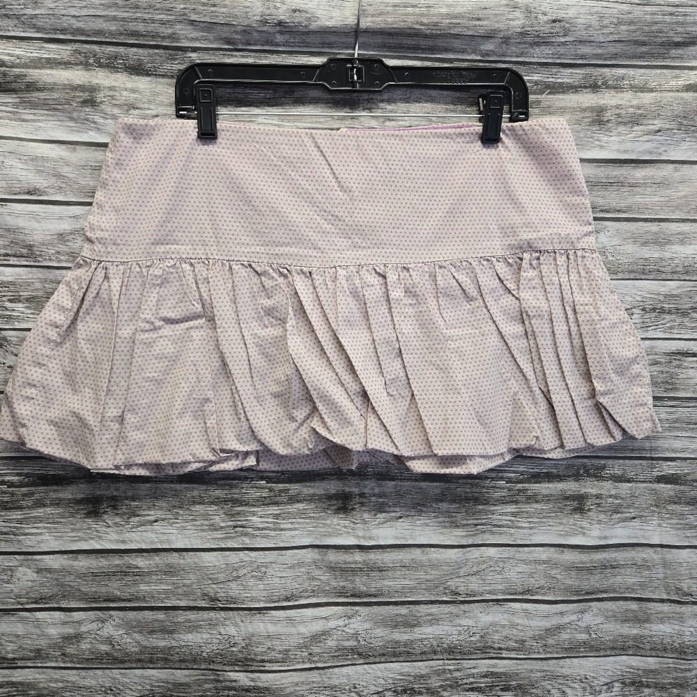 Volcom polka dot bubble skirt